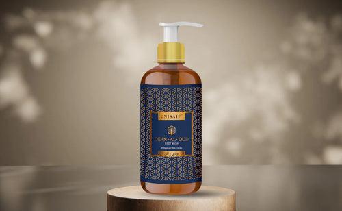 Dehn-al-Oud Arabian Luxury Organic Body wash (300ml) | Sulphate & Paraben Free| Skin Friendly| Optimum PH| Nourishing