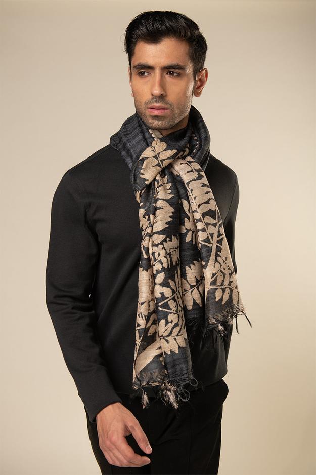 Magnum Opus Tussar Peace Silk Scarf