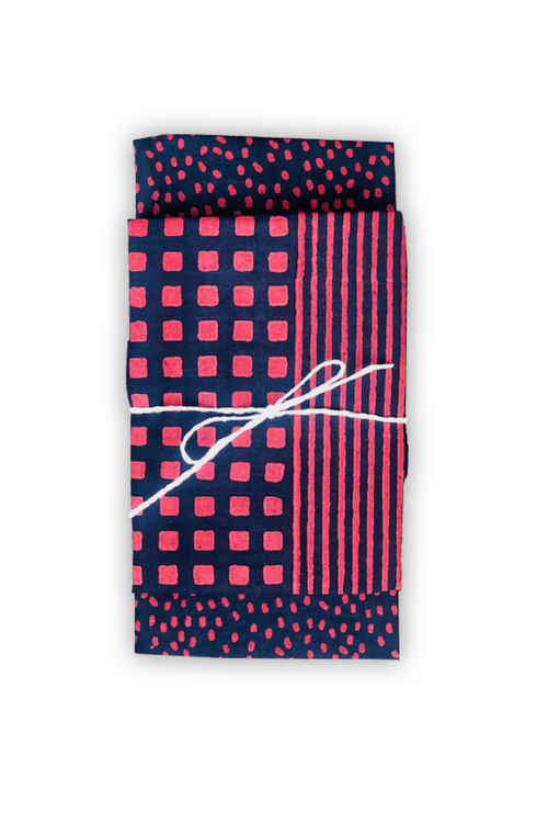 The 'Quad dots' Furoshiki Gift Wrap