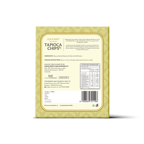 Tapioca Chips 200 gm