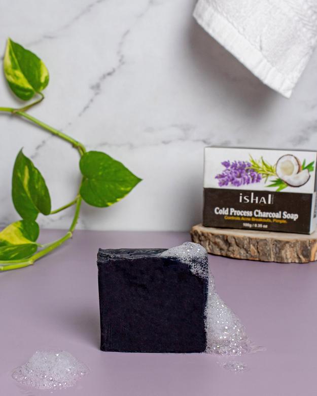 Charcoal Cold Pressed Soap