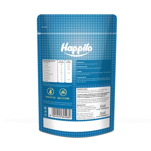 Happilo Premium Roasted Peanuts, Rich in Protein, Fiber, and Essential Nutrients, Wholesome Snack, Rich Flavor