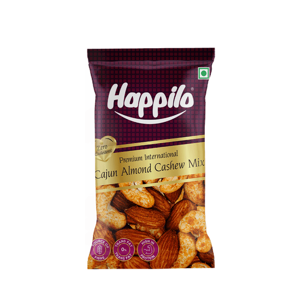 Happilo Premium International Cajun Almond Cashew Mix 18g