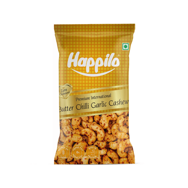 Happilo Premium Butter Chilli Garlic Cashew 15g