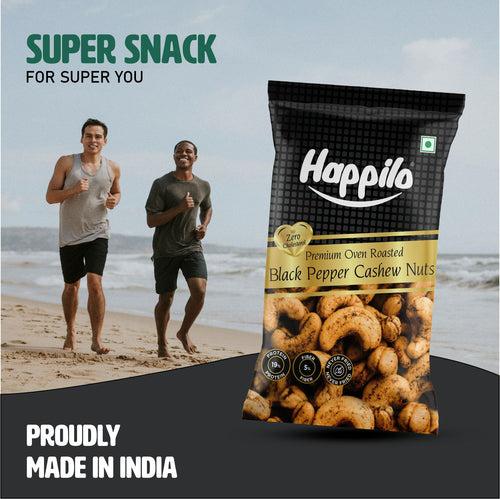 Happilo Smart Snack Black Pepper Cashews 18g