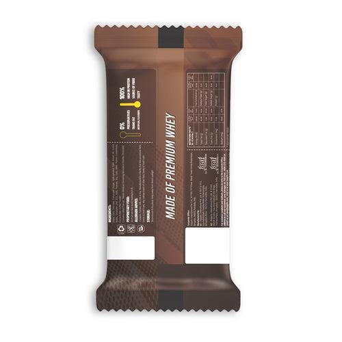 Happilo Premium Mocha Brownie Protein Bar, Protein 10g, Premium Whey, Source of Fiber, Work Out Bar