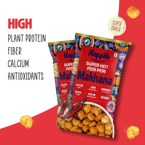 Happilo Premium Super Snack Makhana Peri Peri 15g