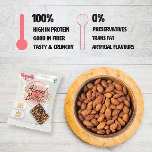 Happilo Premium Almond Brittle 17g