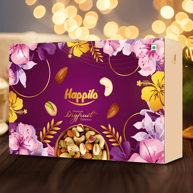 Happilo Dry Fruit Celebrations Gift Box Kaze 750g