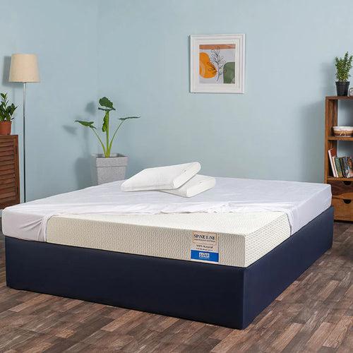 Spineline Orthopedic Mattress Combo with Mattress Protector & Latex Pillows