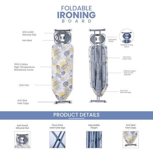 InnovateRest Ironing Board  | Floral Print Maxima Standard Ironing Board I Floral