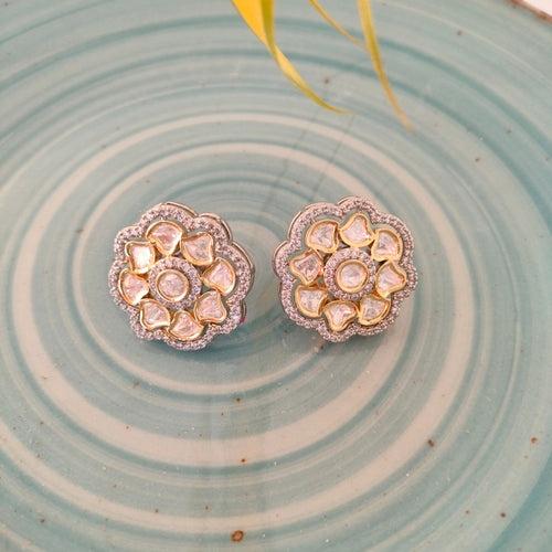 Flower Shape Stud Earring