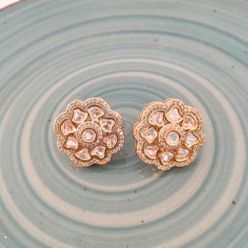 Flower Shape Stud Earring