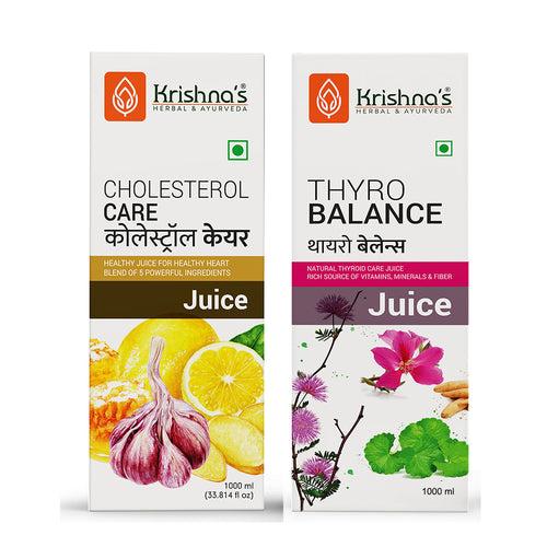 Cholesterol Care Juice 1000 ml | Thyro balance juice 1000 ml