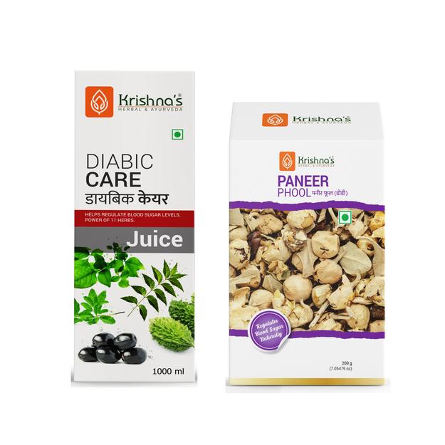 Diabic Care Juice 1000 ml | Paneer Phool 200 g