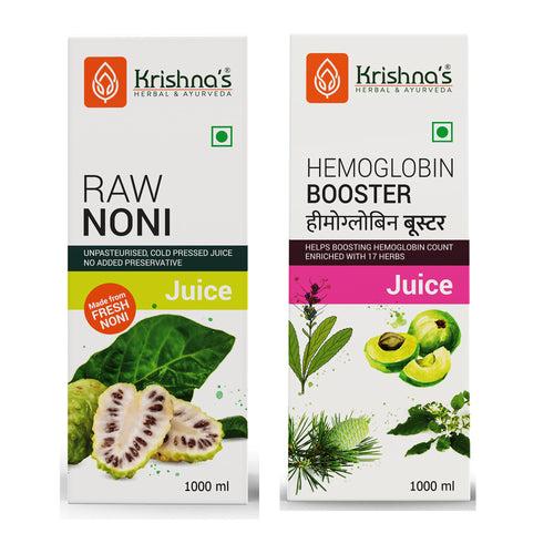 Raw Noni Juice 1000 ml | Hemoglobin Booster Juice 1000 ml