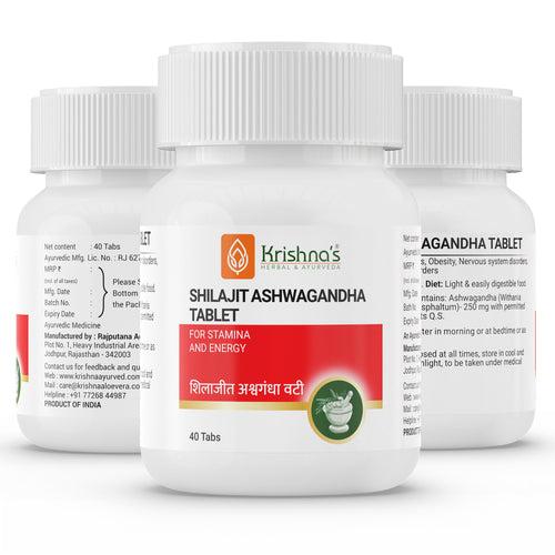 Shilajit Ashwagandha Tablet