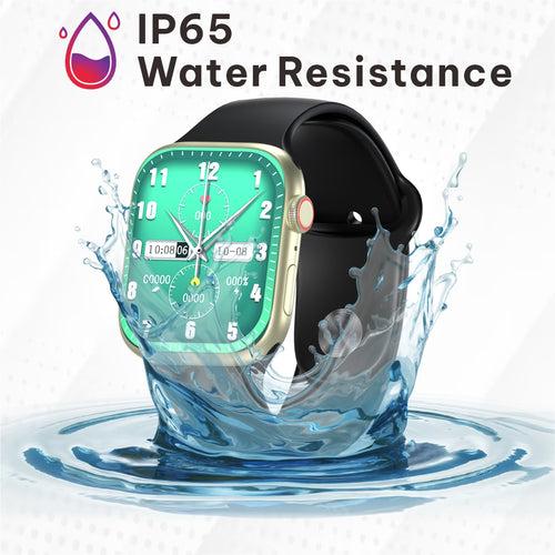 U&i Finger Series Smart Watch 2.1" HD Display with Bluetooth Calling, IP65 Water Resistance and Customizable Dials