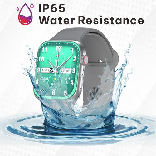 U&i Finger Series Smart Watch 2.1" HD Display with Bluetooth Calling, IP65 Water Resistance and Customizable Dials