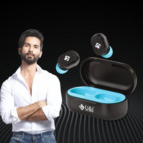 U&i MyDots Plus Series True Wireless Earbuds 20 Hours Battery Backup Bluetooth Headset with Mic