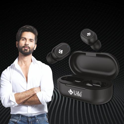 U&i MyDots Plus Series True Wireless Earbuds 20 Hours Battery Backup Bluetooth Headset with Mic