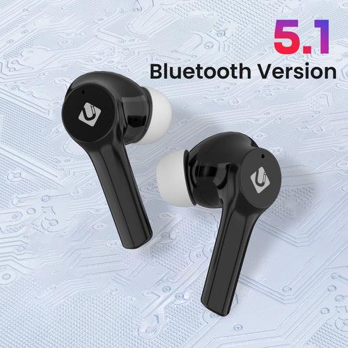 U&i Done Series 30 Hours Battery Backup True Wireless Stereo and Mic Bluetooth Headset (True Wireless)