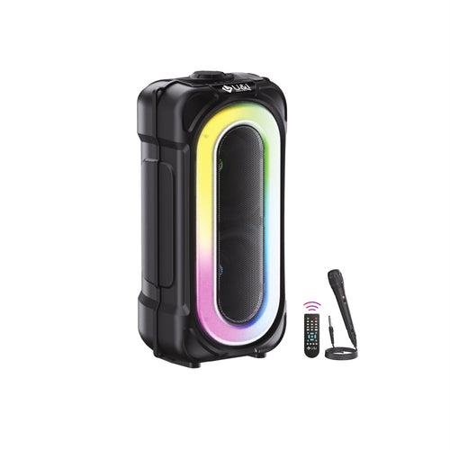 U&i Boom Box Series 40W Bluetooth Speaker with 6Hrs Battery Backup and RGB Lights