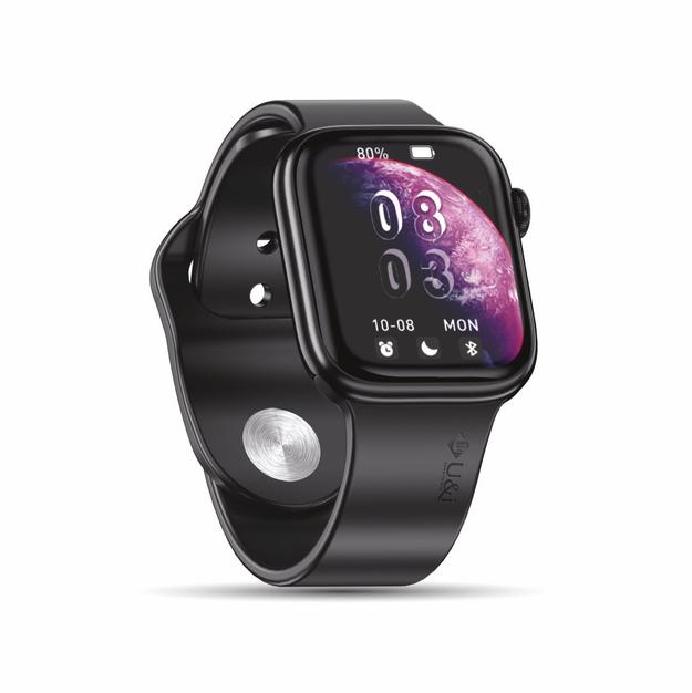 U&i Infinity Series Smart Watch 2.1" Display with Bluetooth Calling and IP65 Water Resistance