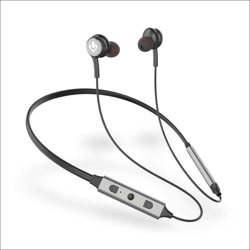 U&i Like 12 Hours Battery Backup Bluetooth Neckband with Rock & Roll Bass and Metal Body & Housing Wireless Headset