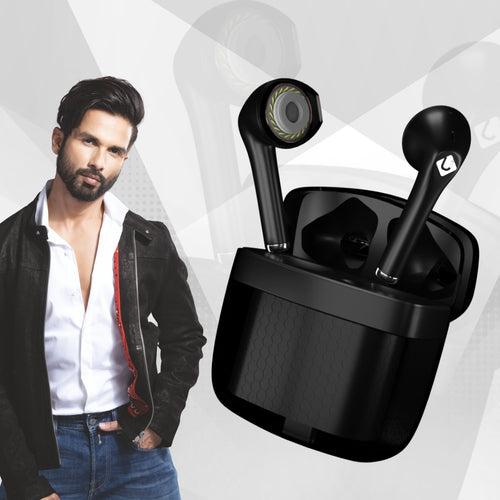 U&i Platinum 24 Hours Battery Backup True Wireless Earbuds with Touch Control, Quick Charge and Free Silicon Case