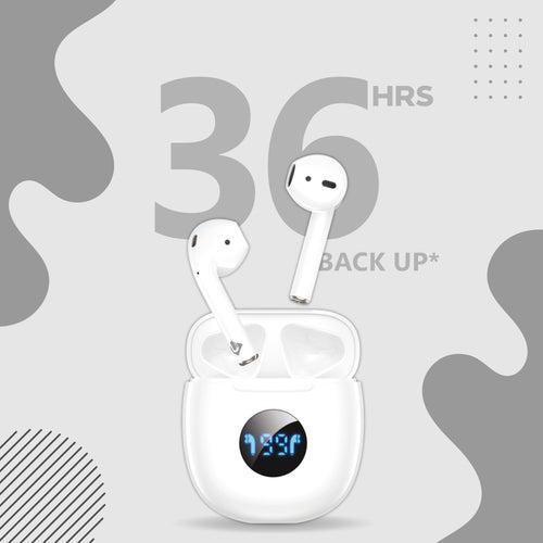 U&i Moonbuds 36 Hours Battery Backup True Wireless Earbuds with Touch Controls and Fast Charging