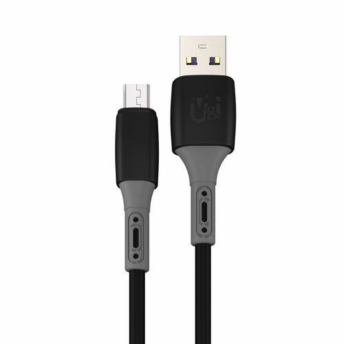 U&i Micro USB Cable 2.4 A 1 m Glory Series Durable Data Cable UiDC-4194 (Compatible with All Micro USB Device, One Cable)