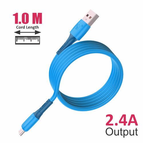 U&i Micro USB Cable 2.4 A 1 m Glory Series Durable Data Cable UiDC-4194 (Compatible with All Micro USB Device, One Cable)