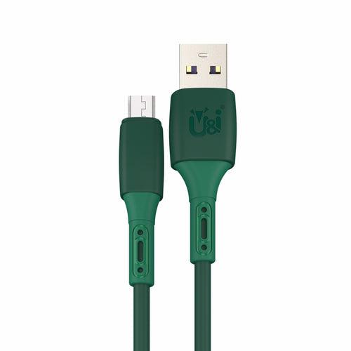 U&i Micro USB Cable 2.4 A 1 m Glory Series Durable Data Cable UiDC-4194 (Compatible with All Micro USB Device, One Cable)