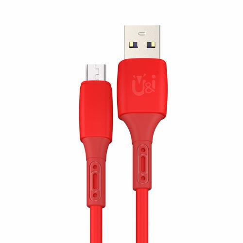 U&i Micro USB Cable 2.4 A 1 m Glory Series Durable Data Cable UiDC-4194 (Compatible with All Micro USB Device, One Cable)