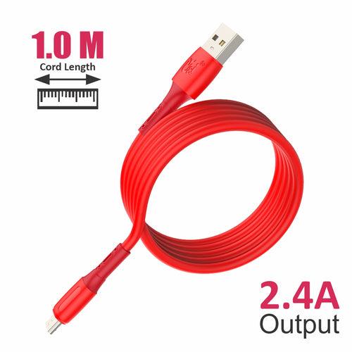 U&i Micro USB Cable 2.4 A 1 m Glory Series Durable Data Cable UiDC-4194 (Compatible with All Micro USB Device, One Cable)