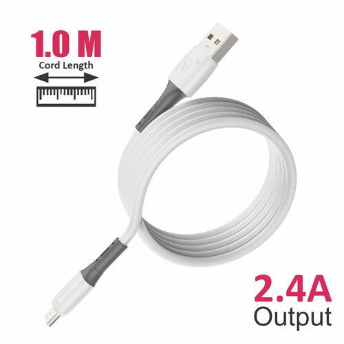 U&i Micro USB Cable 2.4 A 1 m Glory Series Durable Data Cable UiDC-4194 (Compatible with All Micro USB Device, One Cable)