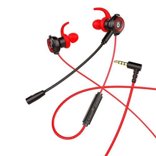 U&i Web Series Wired Gaming Earphone with Adjustable Mic Wired Gaming Headset (In the Ear)