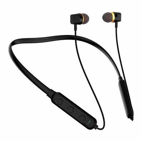 U&i Titanic Series - Low Price Bluetooth Neckband Bluetooth Headset (Black, In the Ear)