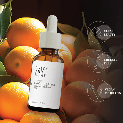 CLEARITY Face Serum VITAMIN C 20% & AHA PRO