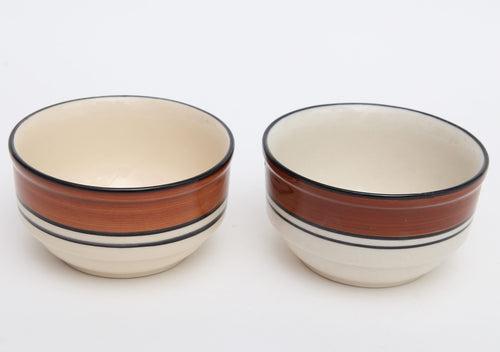 ''Soup Kaisa Laga? Peene Ke Baad Btana Zarur'' 240ml Ceramic Soup Bowl (Set of Two)