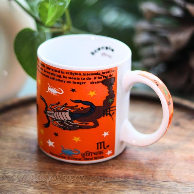 Scorpio Zodiac Coffee Mug - Astrology Gift Cup