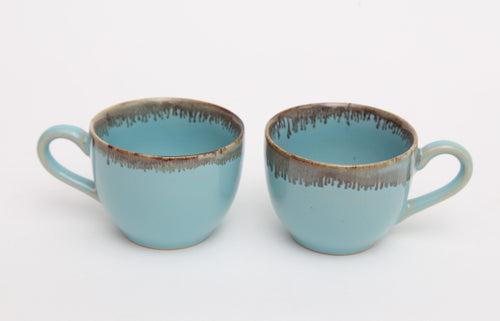 Would You Like Some Cup of Coffee? Ceramic Coffee Cup (Set of Two)