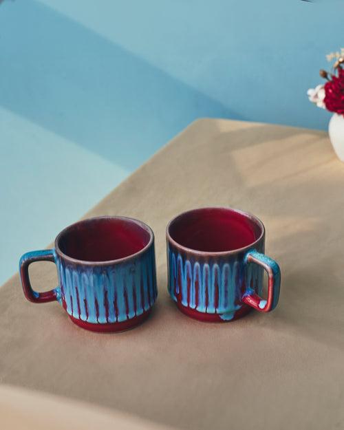 'Have You Ever Try Coffee In Ceramic Mug?' (Set of Two)