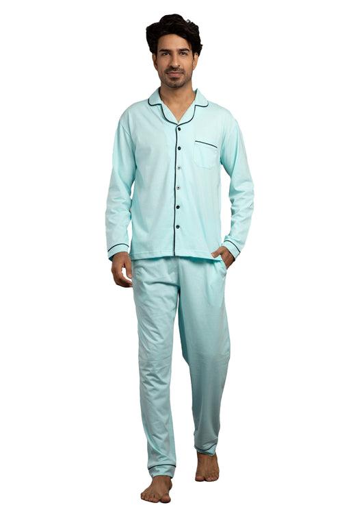 Aqua Matching Women's Pyjama Set