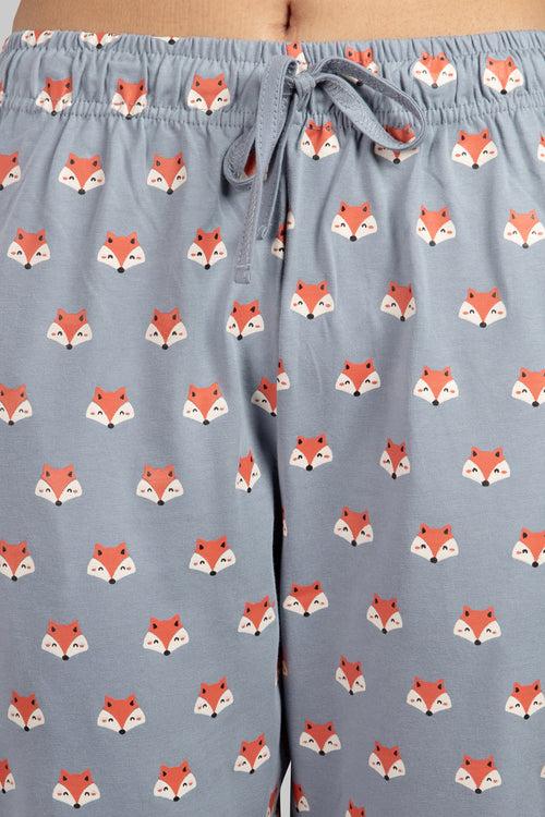 Woodland Fox Pyjama Set