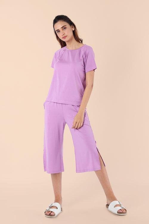 Insanely Soft TENCEL™ Modal Culotte Set- Luscious Lilac