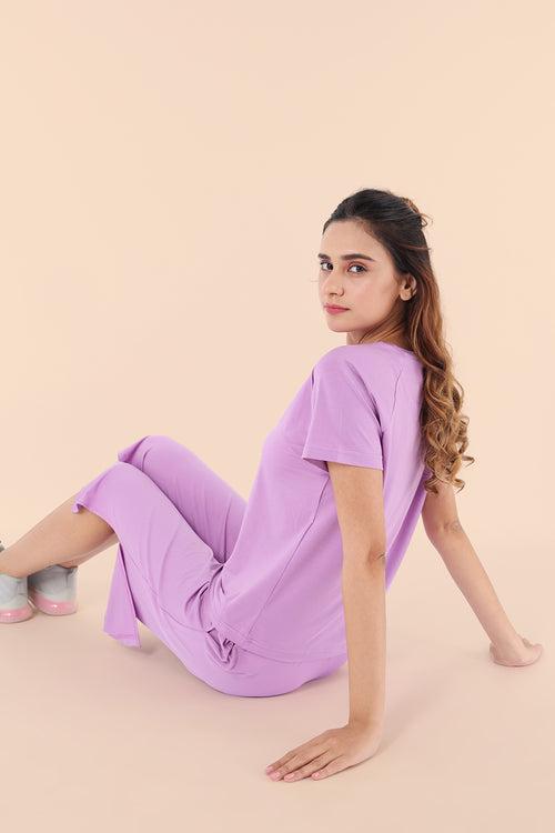 Insanely Soft TENCEL™ Modal Culotte Set- Luscious Lilac