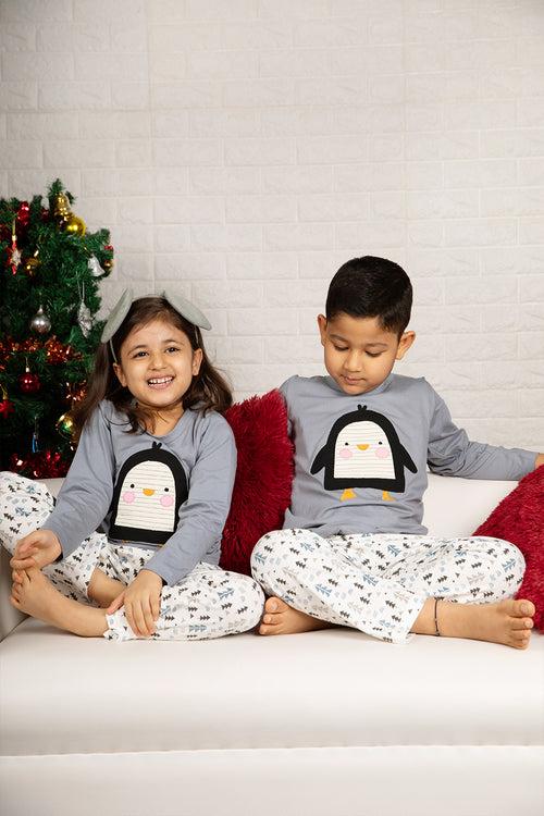 Arctic Penguin Boys Pyjama Set