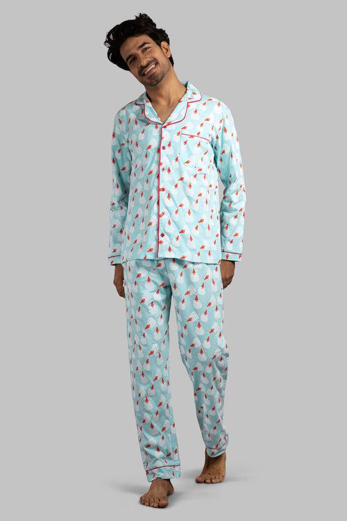 Hers Valentine's Gnomes Pyjama Set